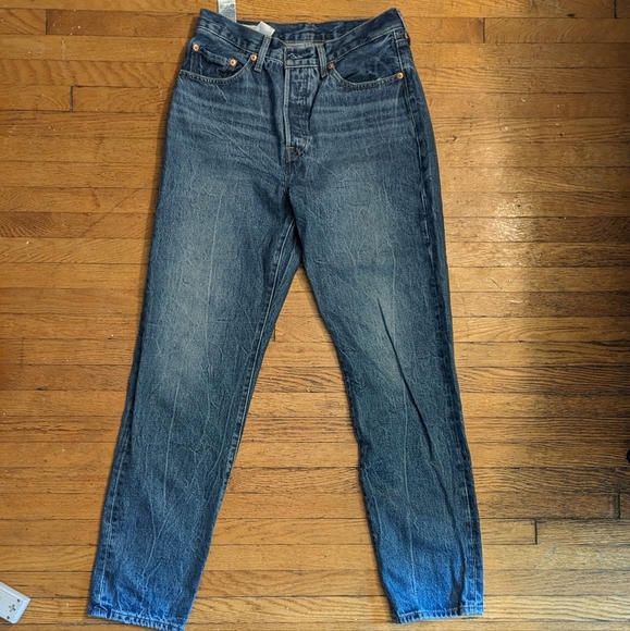 Dark Blue 501 Levi's - Picture 1 of 3